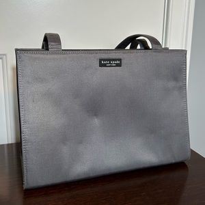 Authentic Vintage Kate Spade Metallic Gray Shoulder Bag